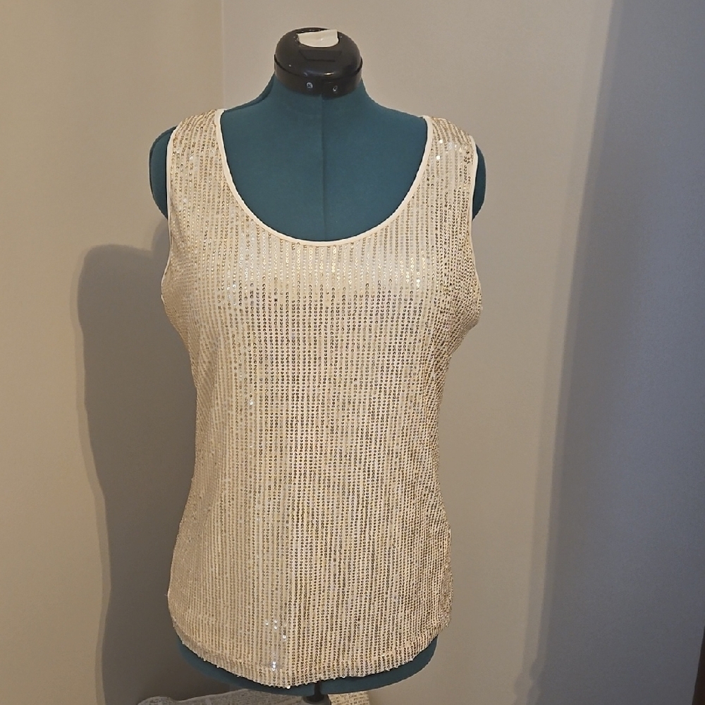 Chic Sequin Women's Tank Top